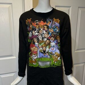 Disney Villians long sleeve unisex t